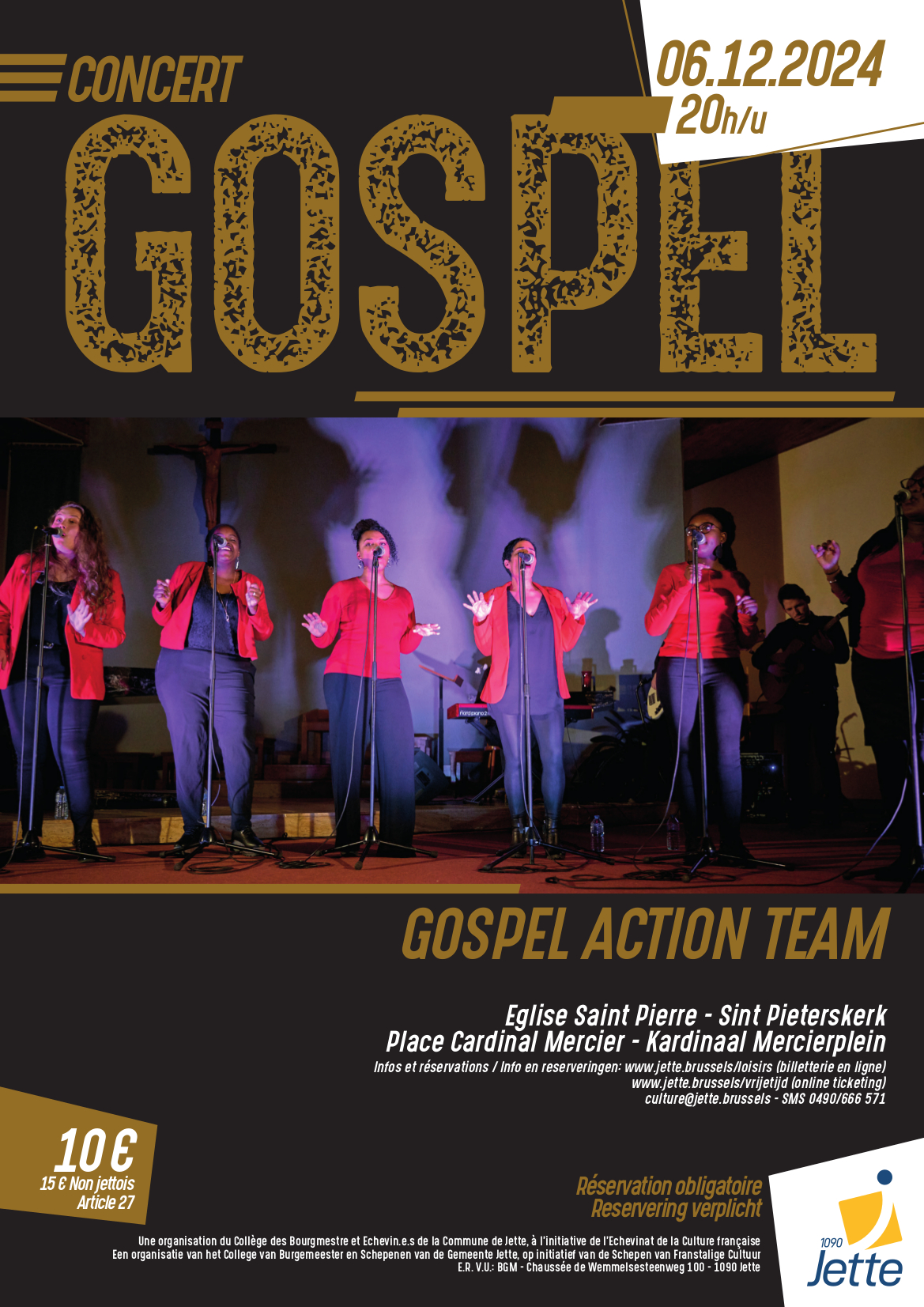 6 décembre : Concert Gospel