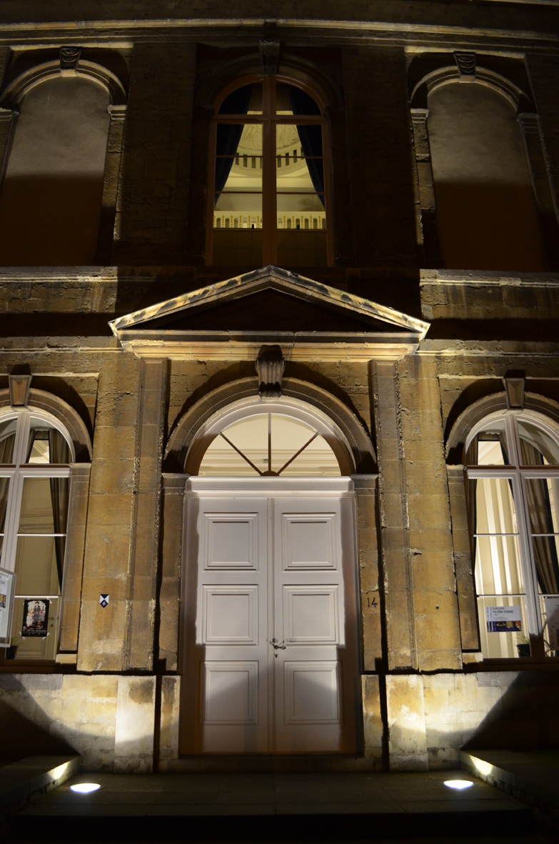 L'Abbaye de Dieleghem le soir